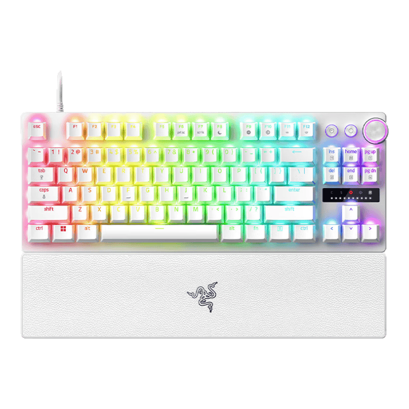 ——雷蛇猎魂光蛛V3专业竞技版机械键盘j